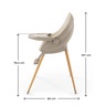 KINDERKRAFT STOLICA ZA HRANJENJE 2U1 FINI UP BEIGE KHFINIUPBEG0000