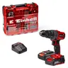 Einhell Akumulatorska udarna bušilica Set TE-CD 18/2 Li-i +64 (2x2,0 Ah)