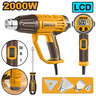 INGCO pištolj vrelog vazduha HG200058 LCD 2000W
