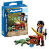 Playmobil figura pirat protiv kajmana