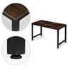 ModernHome Radni sto za računar 120 × 60 cm, starinski orah – TH-RD-7-16