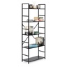 ModernHome LOFT regal sa 5 polica – Black CWJ6024144LGB
