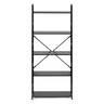 ModernHome LOFT regal sa 5 polica – Black CWJ6024144LGB