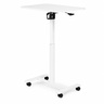 ModernHome Mobilni podesivi sto za laptop, 70 × 48 cm, bele boje, visina 71,5–112 cm – JNI-PN01-5-5