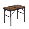 MULTIGARDEN Kamperski sklopivi stočić 60 × 40 cm – Wooden SMI-CT604-16