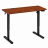 ModernHome Električni radni sto 140 × 60 cm sa podesivom visinom 72–118 cm, rustični hrast – JSD-C5-1-16