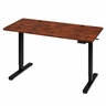 ModernHome Električni radni sto 140 × 60 cm sa podesivom visinom 72–118 cm, rustični hrast – JSD-C5-1-16