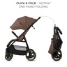 KINDERKRAFT KOLICA TRIG 3 GRANITE BROWN KSTRIG03BRW0000