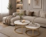 BOLZZ COFFE STO SET 2 KOM GOLD BOLSTOCOFGOL