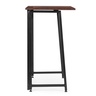 ModernHome Sklopivi radni sto za računar 80 × 45 cm – LOFT Dark Wood TH-FD-7-16