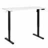 ModernHome Električni radni sto 140 × 60 cm sa podesivom visinom 72–118 cm, bela radna ploča – JSD-C5-1-5