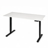 ModernHome Električni radni sto 140 × 60 cm sa podesivom visinom 72–118 cm, bela radna ploča – JSD-C5-1-5