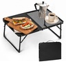 MULTIGARDEN Kamperski sklopivi stočić 60 × 40 cm – Black SMI-CT101