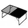 MULTIGARDEN Kamperski sklopivi stočić 60 × 40 cm – Black SMI-CT101