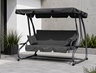 BOLZZ Baštenska ležaljka 2u1 TX dark gray BOLTX-4018DGR