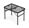 MULTIGARDEN Kamperski sklopivi sto 60 × 40 cm – Black SMI-CT604
