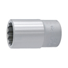 UNIOR Ključ nasadni, prihvat 1/2", dvanaestougaoni 1" 609378