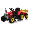 Traktor crveni sa prikolicom i daljinskim 13326