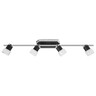 Forma LED spot lampa LS104-4 CH+BK