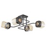 Forma Plafonska lampa MD2747-4 BK+GD