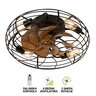 Forma Plafonska lampa sa ventilatorom FV7003-48 BK