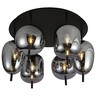 Forma Plafonska lampa F4014-6C BK+SM