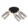Forma Spot lampa FE705-3R BK+WD