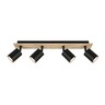 Forma Spot lampa FG151-4 BK+WD