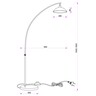 Forma Podna lampa F7135-1F WH+SG