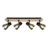 Forma Spot lampa FE406-4 BK+WD