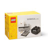 LEGO stone fioke set (3 kom): Crna, bela, siva 43250801