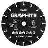 Rezni disk 230 mm za metal i plastiku – GRAPHITE 55H699